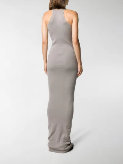 grey cotton maxi dress