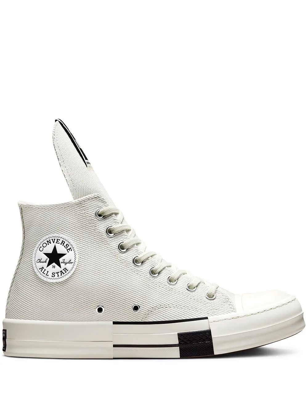 Scarpe uomo Rick Owens Hexagram Sneakers Black/ Milk
