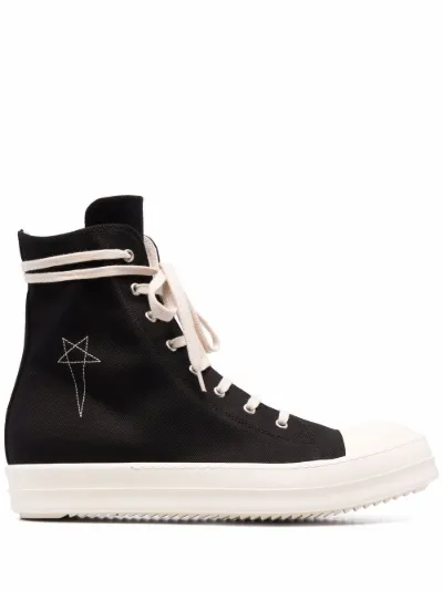 Rick Owens DRKSHDW Sneakers alte nero | MODES