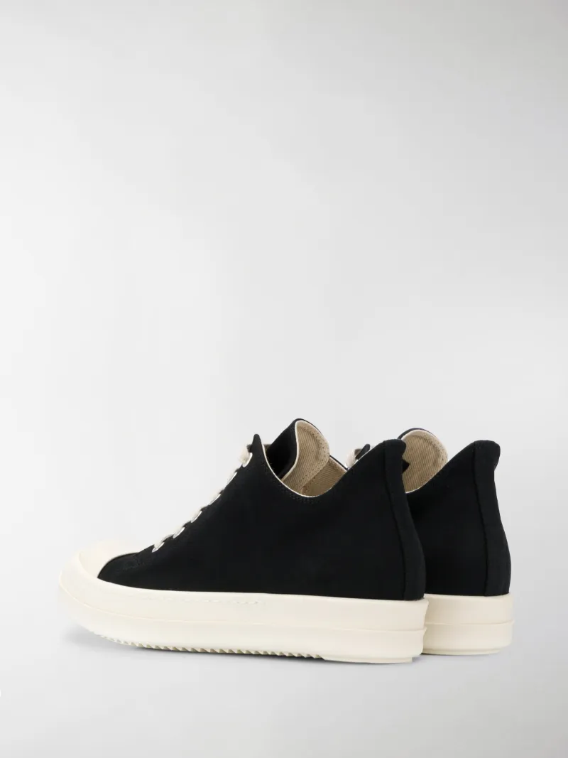 Scarpe da ginnastica Rick owens in Tela Nero taglia 43 EU - 22751917