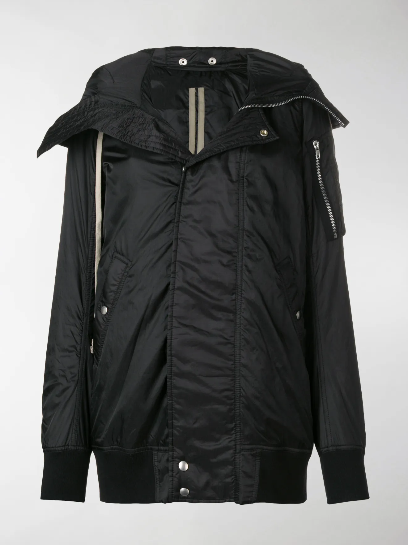 rick owens hooded bomber