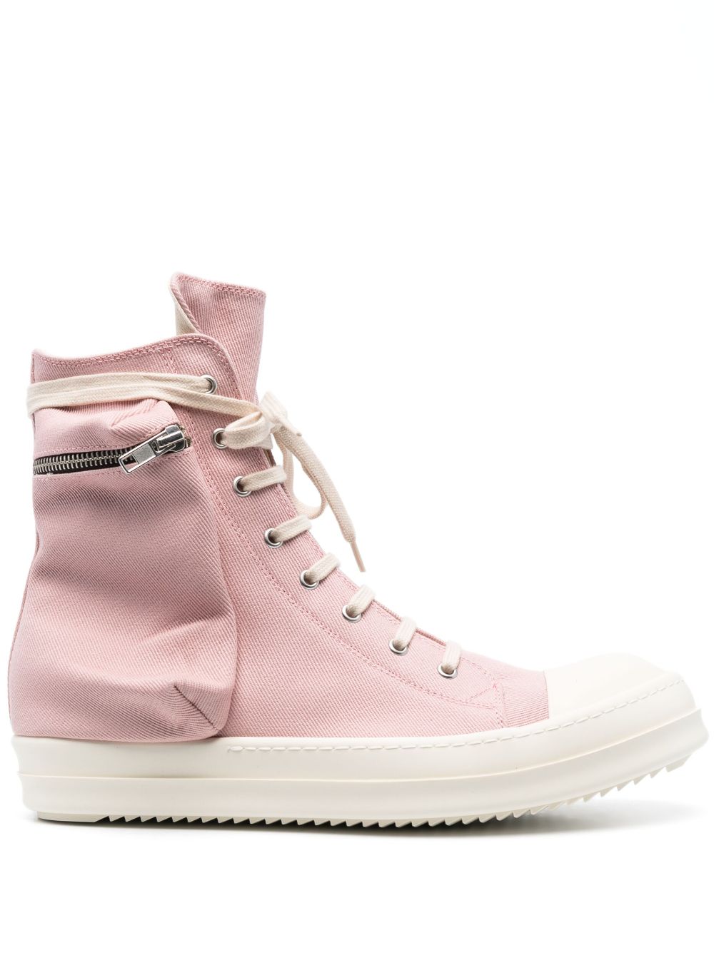 zip-up high-top sneakers | Rick Owens DRKSHDW | Eraldo.com