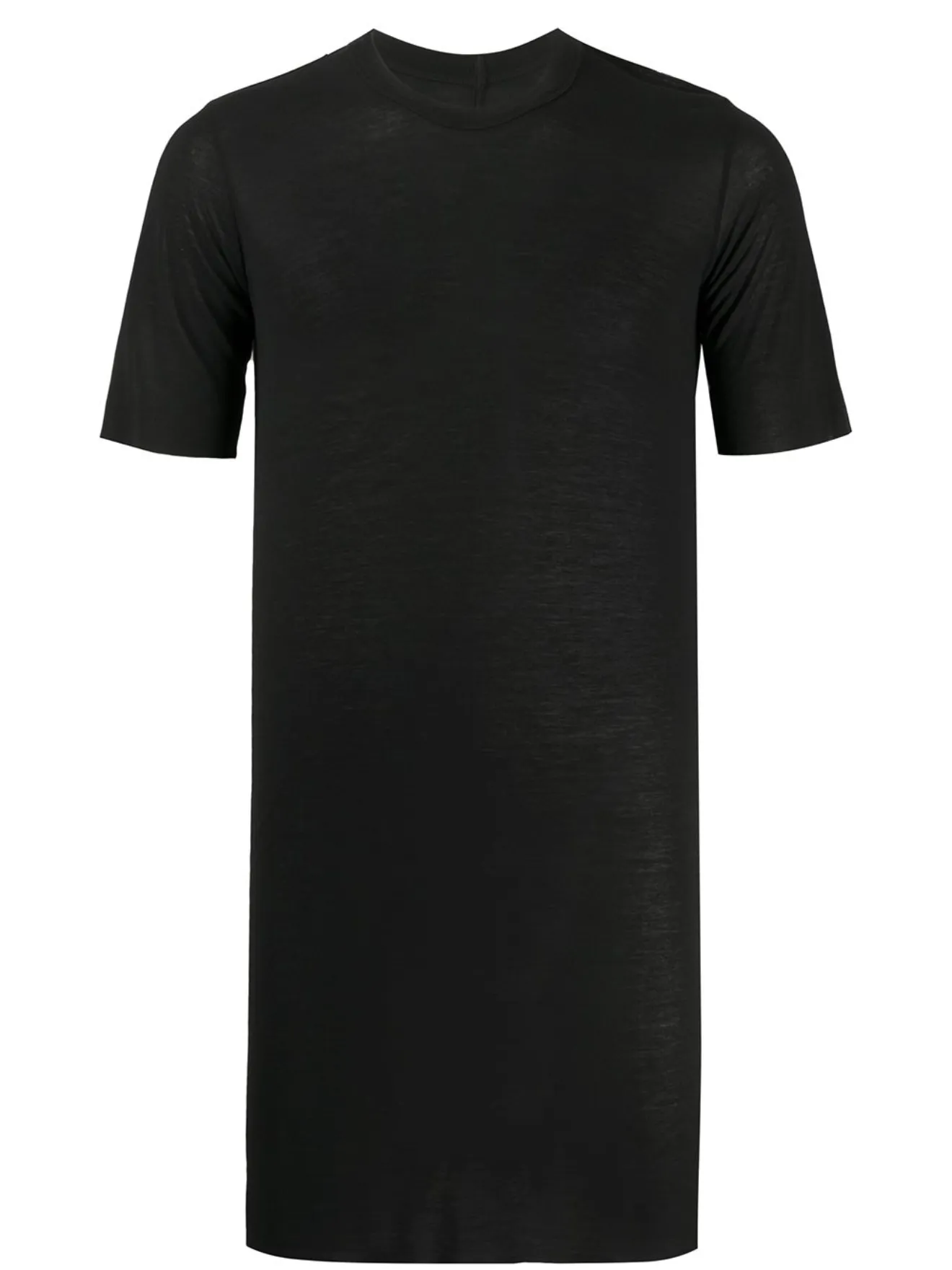 plain black fitted t shirt