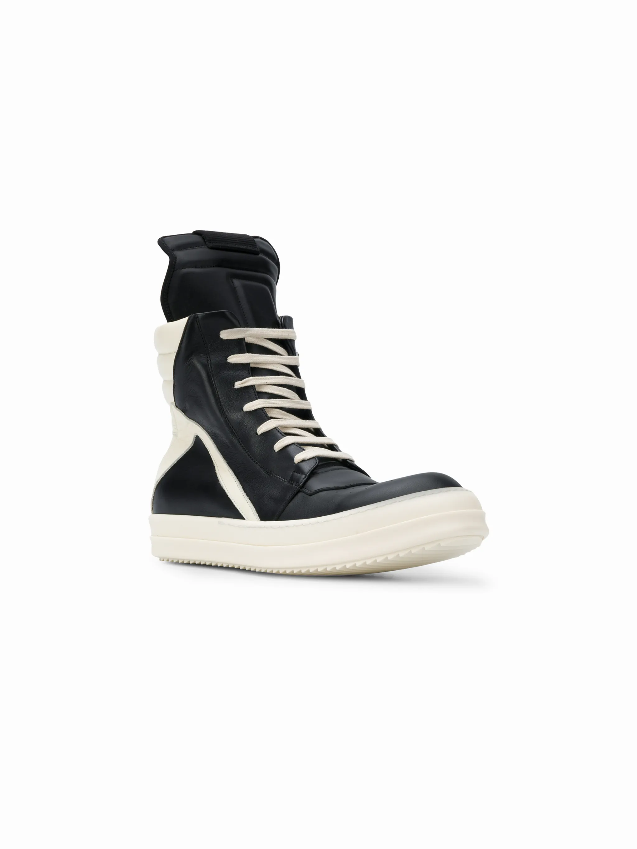 rick owens hi top sneakers