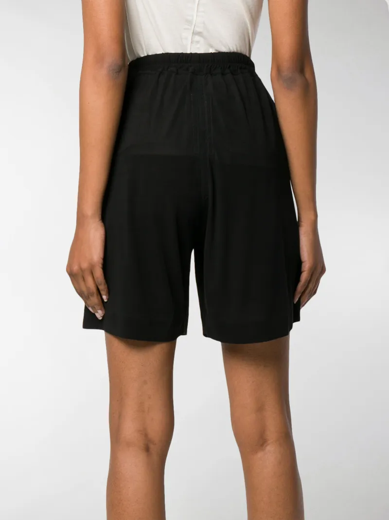 high waisted drawstring shorts