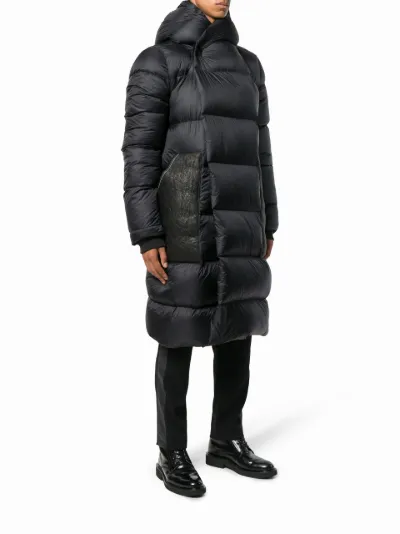 rick owens padded coat