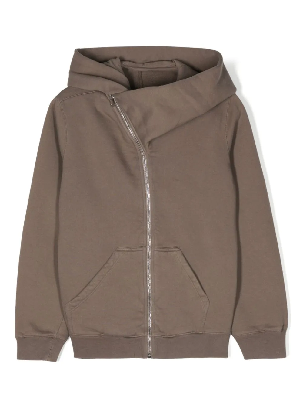 Rick owens best sale asymmetric zip hoodie