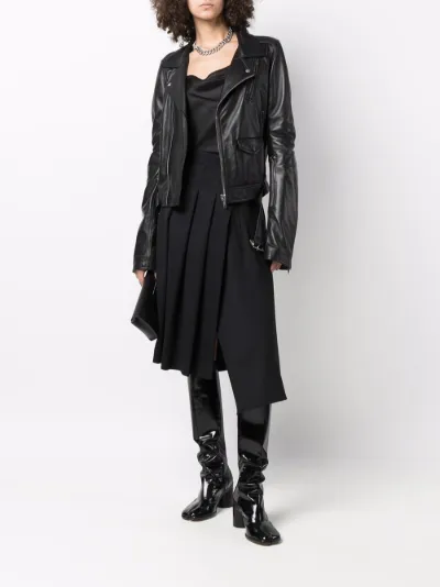 rick owens biker jacket