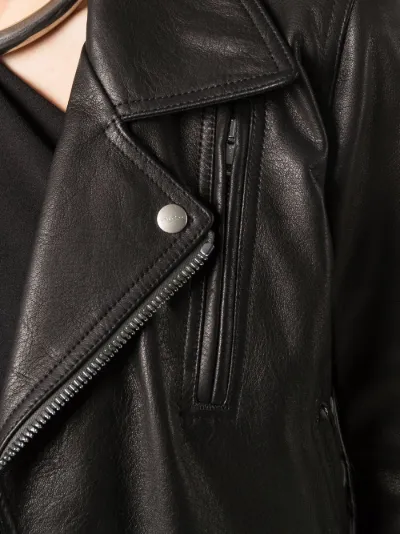 rick owens biker jacket