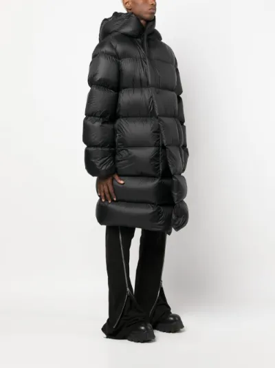 Rick owens cheap long coat