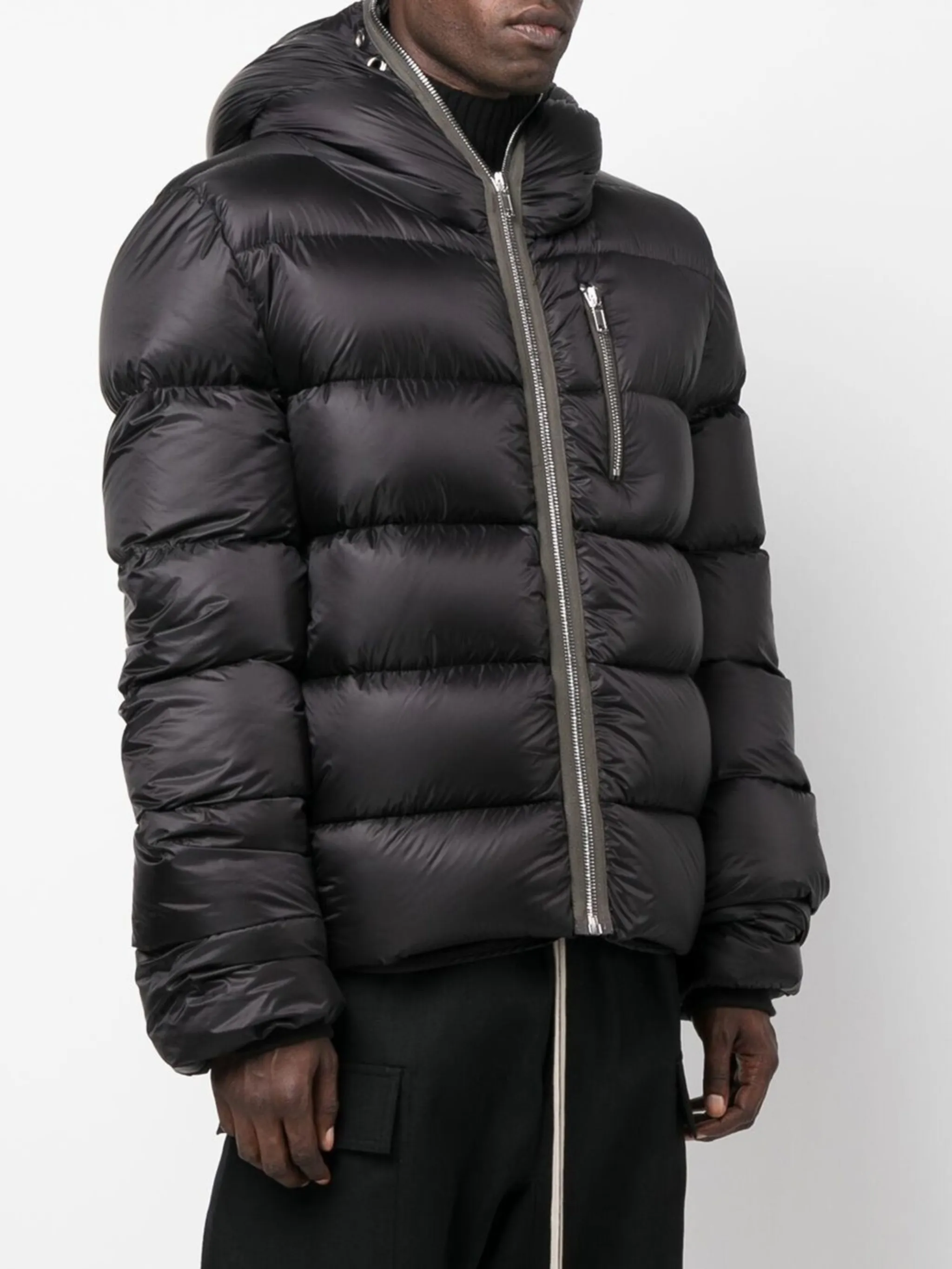 padded hooded down jacket | Rick Owens | Eraldo.com