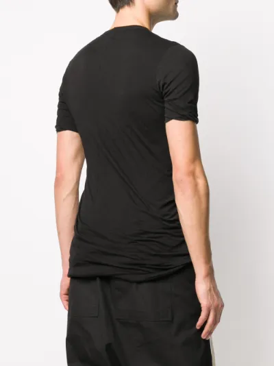 plain black fitted t shirt