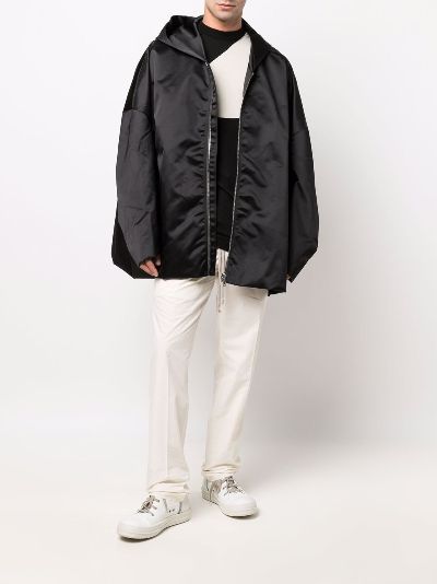 rick owens long bomber