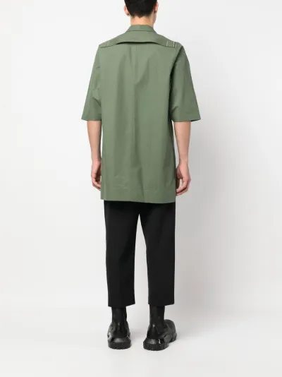 short-sleeved button-up shirt | Rick Owens | Eraldo.com