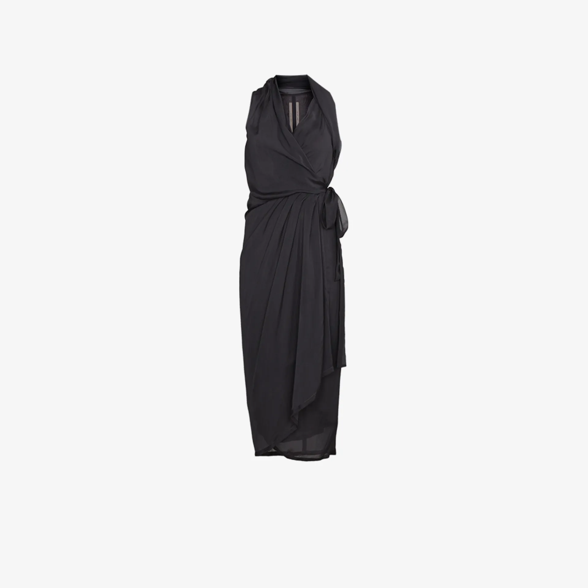 rick owens wrap dress