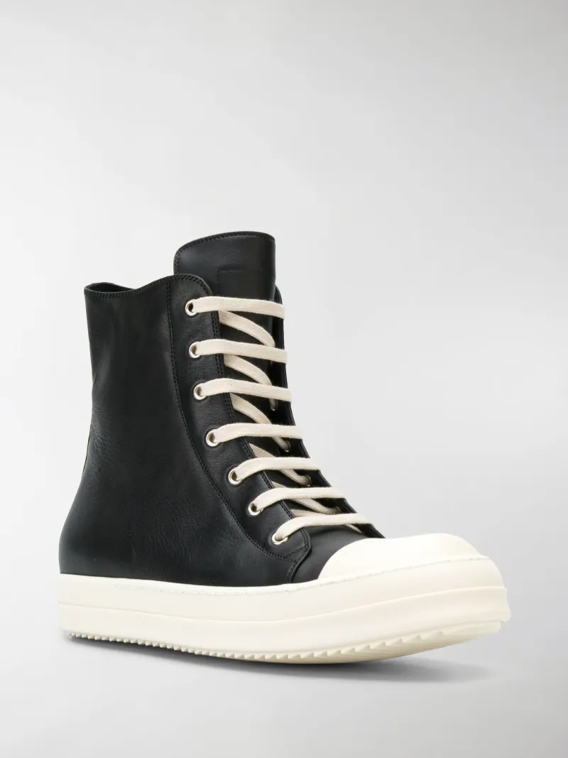 Sneakers alte con suola chunky in nero - uomo - RICK OWENS DRKSHDW -  divincenzoboutique.com