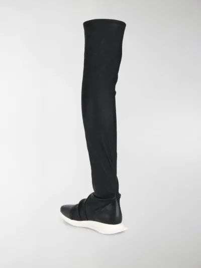 Rick Owens Pull On HIGH SOCK SNEAK Boots women - Glamood Outlet