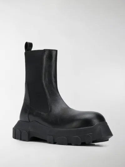 Rick Owens Stivali senza lacci nero | MODES