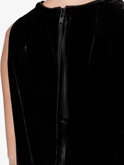 rick owens velvet dress