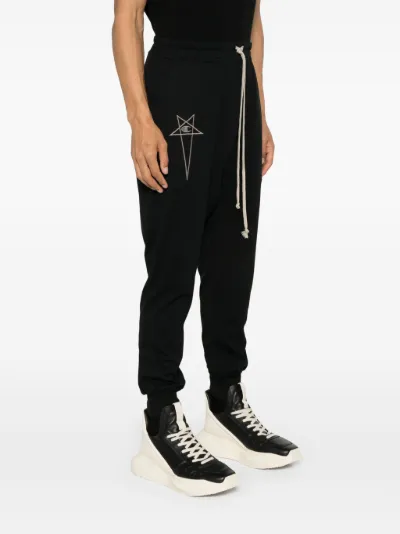 Rick owens drop crotch joggers sale