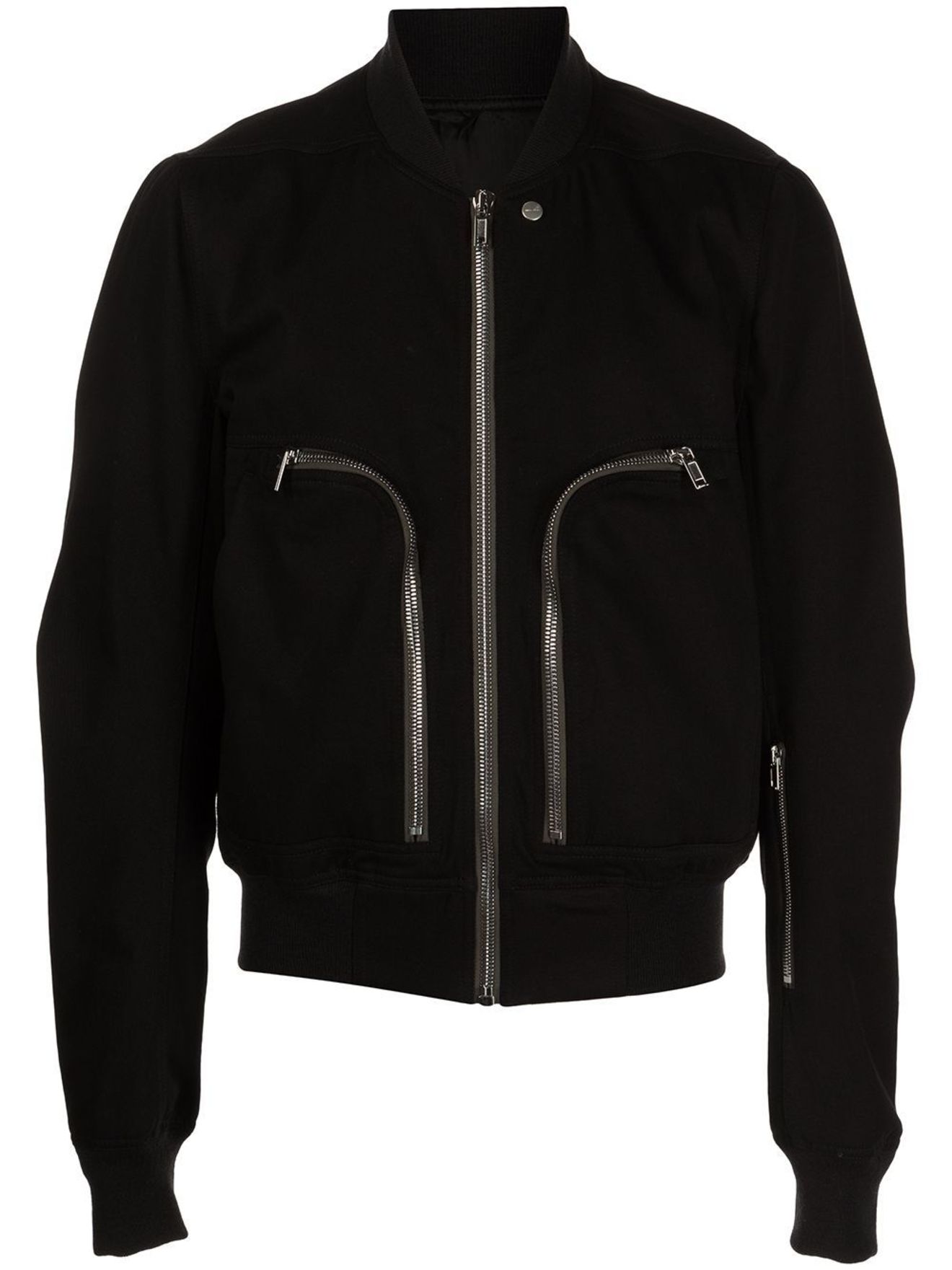 zip front bomber jacket