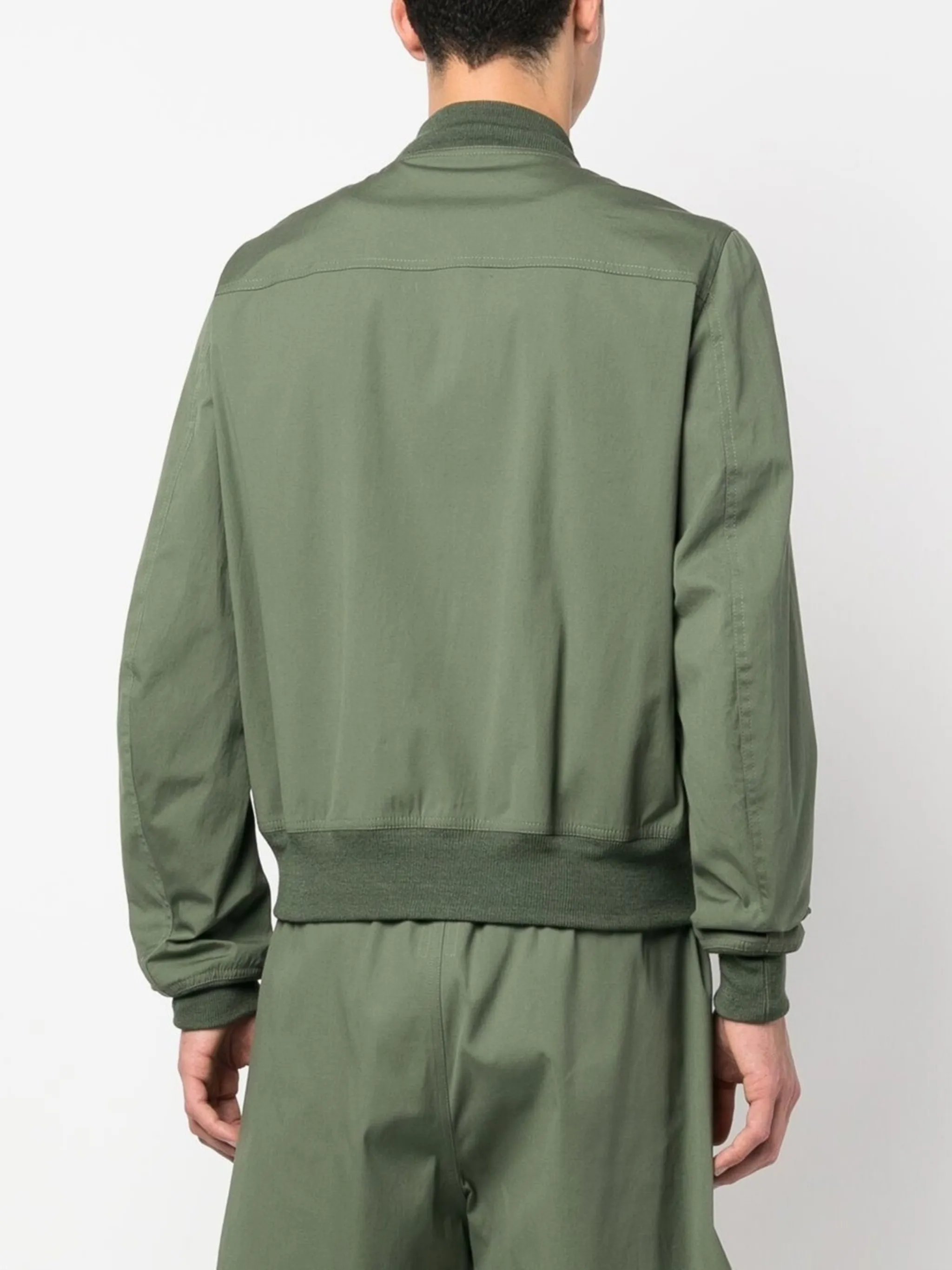 Rick Owens zip-up leather bomber jacket | Eraldo.com FR