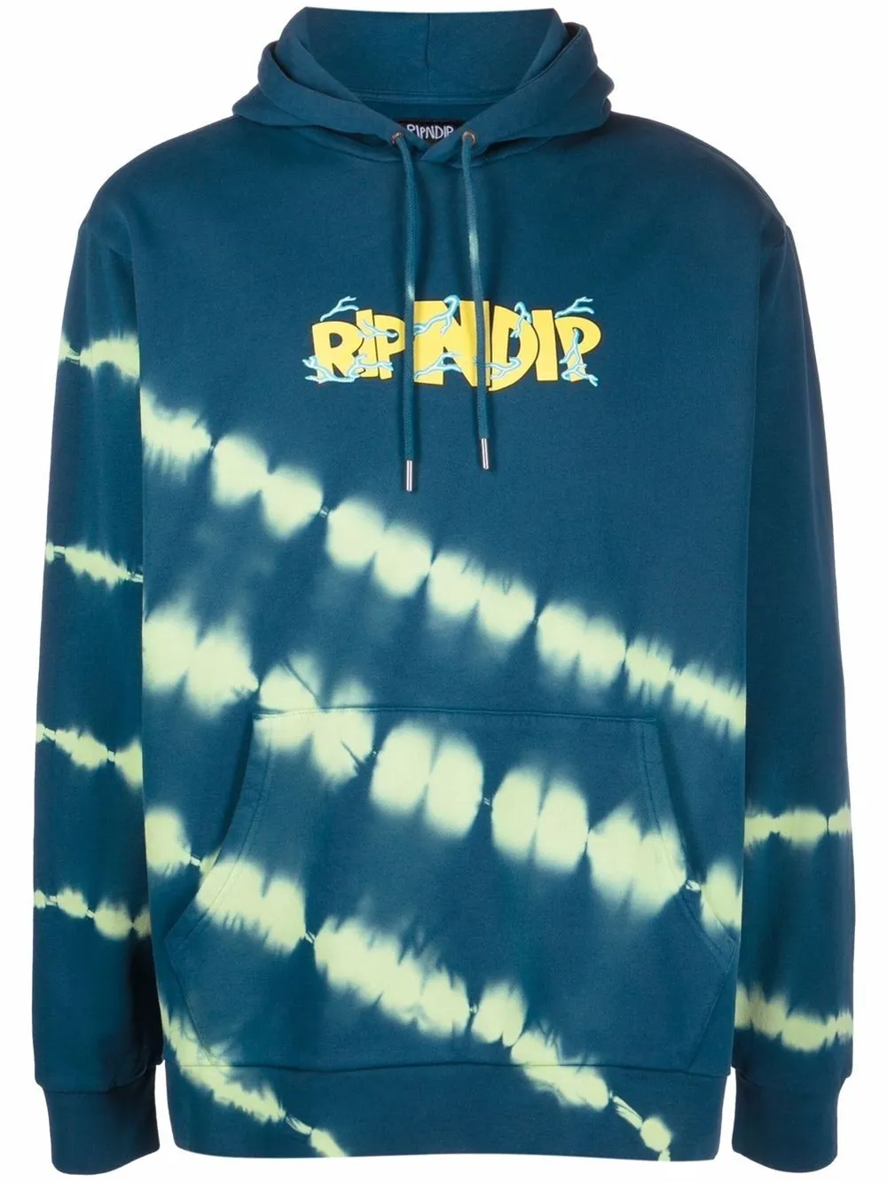 Ripndip rubber logo discount tie dye hoodie