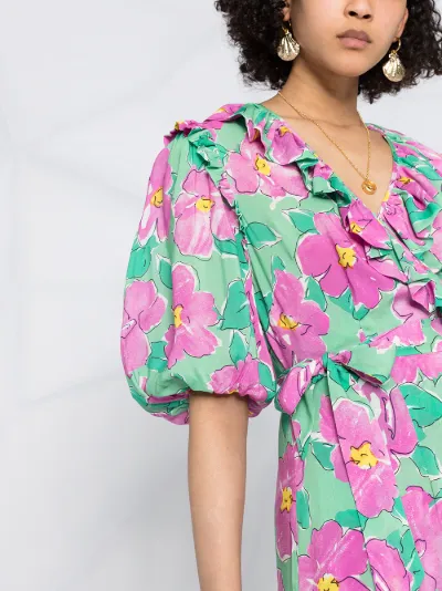 rixo wrap dress