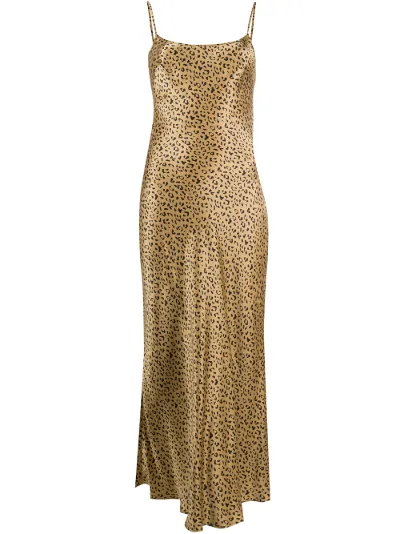 rixo leopard print dress