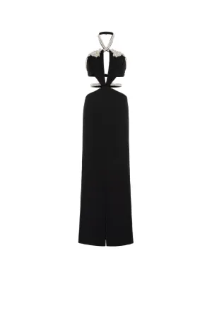Abito da sera con dettaglio cut-out