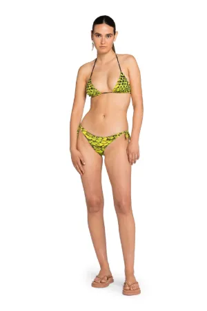 Abstract-Print Bikini Briefs