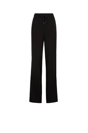 Abstract-Print Side-Stripe Sweatpants