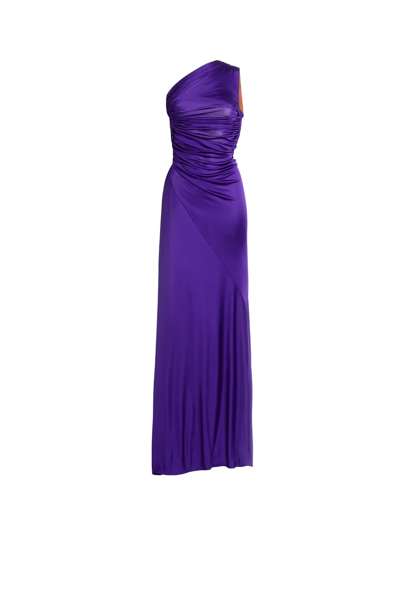 roberto cavalli purple dress
