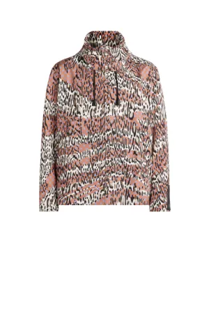 Animal Oddity-Print Windbreaker Jacket