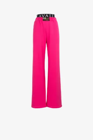 Animalier Patchwork Print-Appliqué Sweatpants