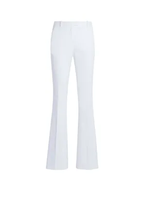 Ausgestellte Hose mit hohem Sitz