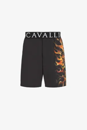 Bañador con estampado Flame Lion