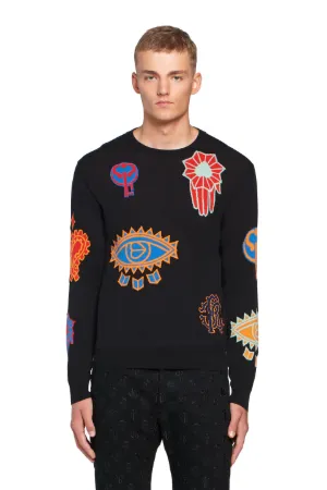 bandanna sweater