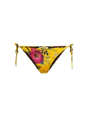 Bas de bikini à imprimé Botanic