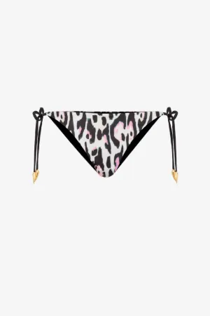 Bas de bikini à imprimé jaguar