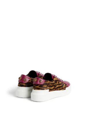Baskets façon poulain imprimé Jaguar - La boutique en ligne officielle  Roberto Cavalli®