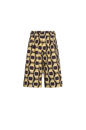 bermudas con estampado Macro Watches