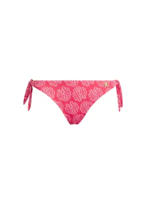 Bikini-Höschen mit RC Monogramm-Print