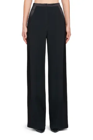 stretch crepe pants