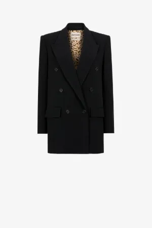 Blazer à boutonnage croisé
