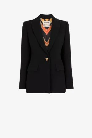Blazer de botonadura simple