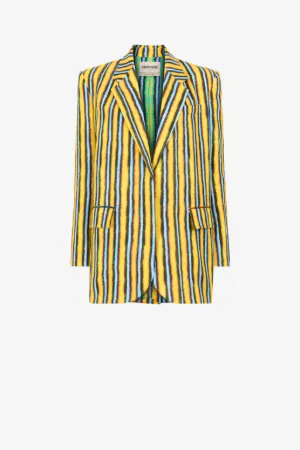 Blazer monopetto a strisce Baiadera