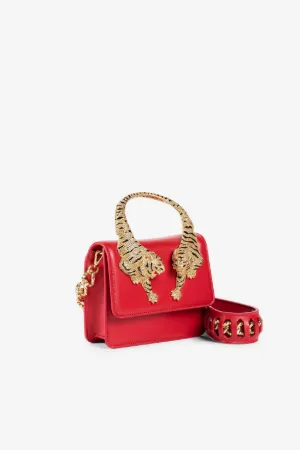 Bolso de hombro pequeño Roar con cristales