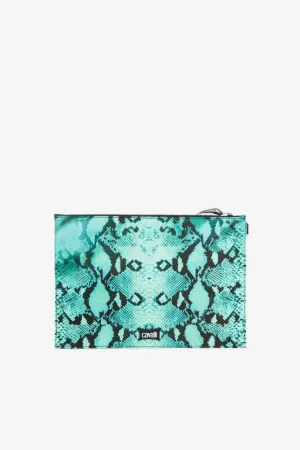 Bolso sobre con estampados Tiger y Python