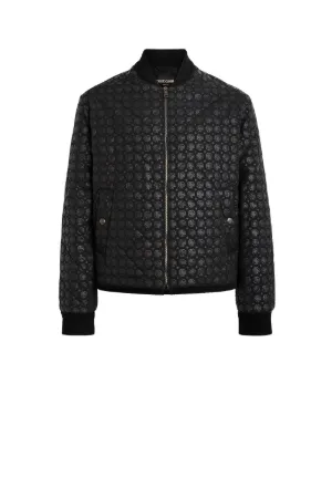 Bomber à imprimé RC Monogram